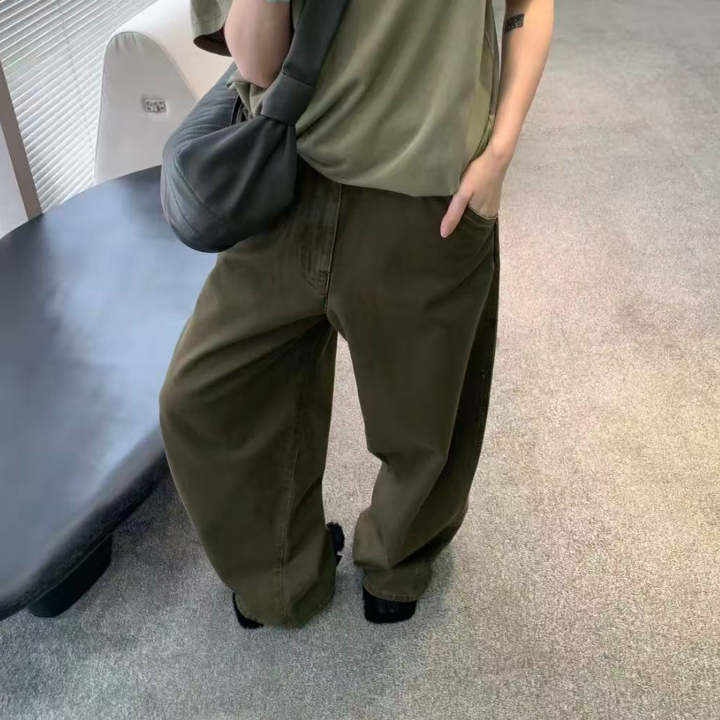 未使用 Lemaire/勒梅尔 腰带环牛仔裤