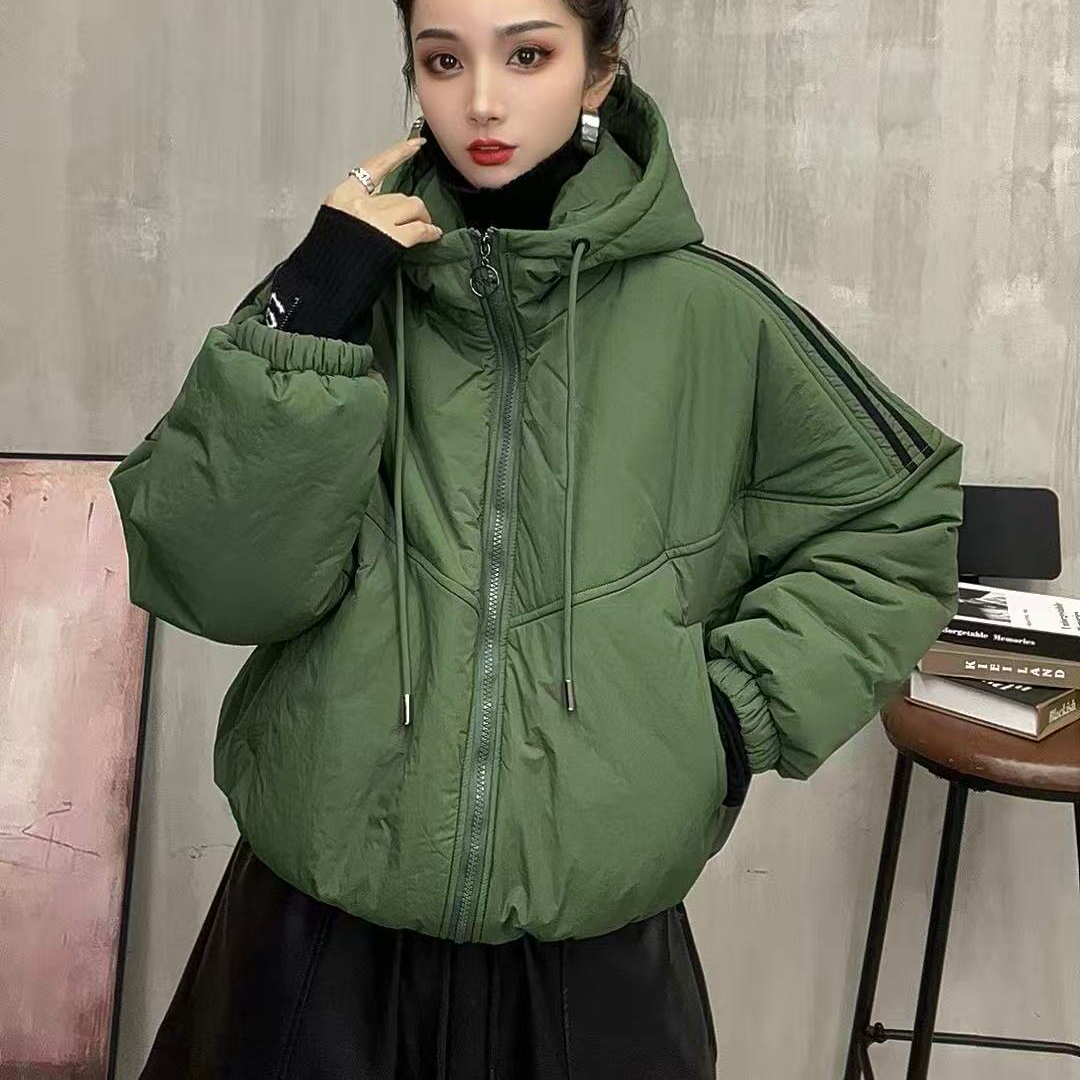 18777新款冬季加厚简约百搭棉服