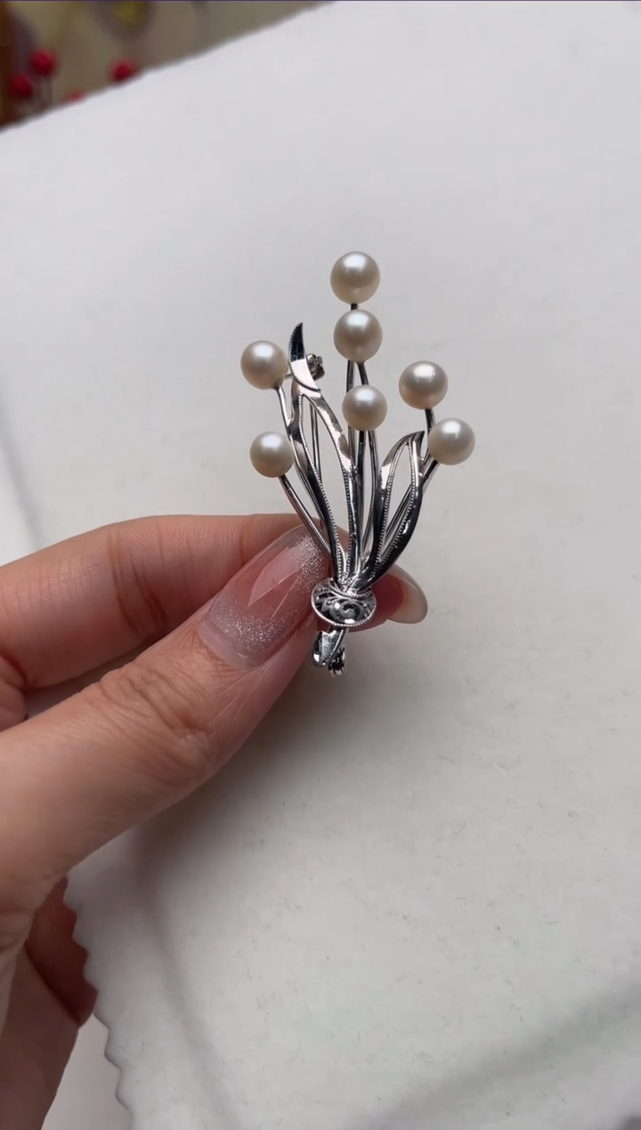 【闪购商品】海水珍珠胸饰合金th5651