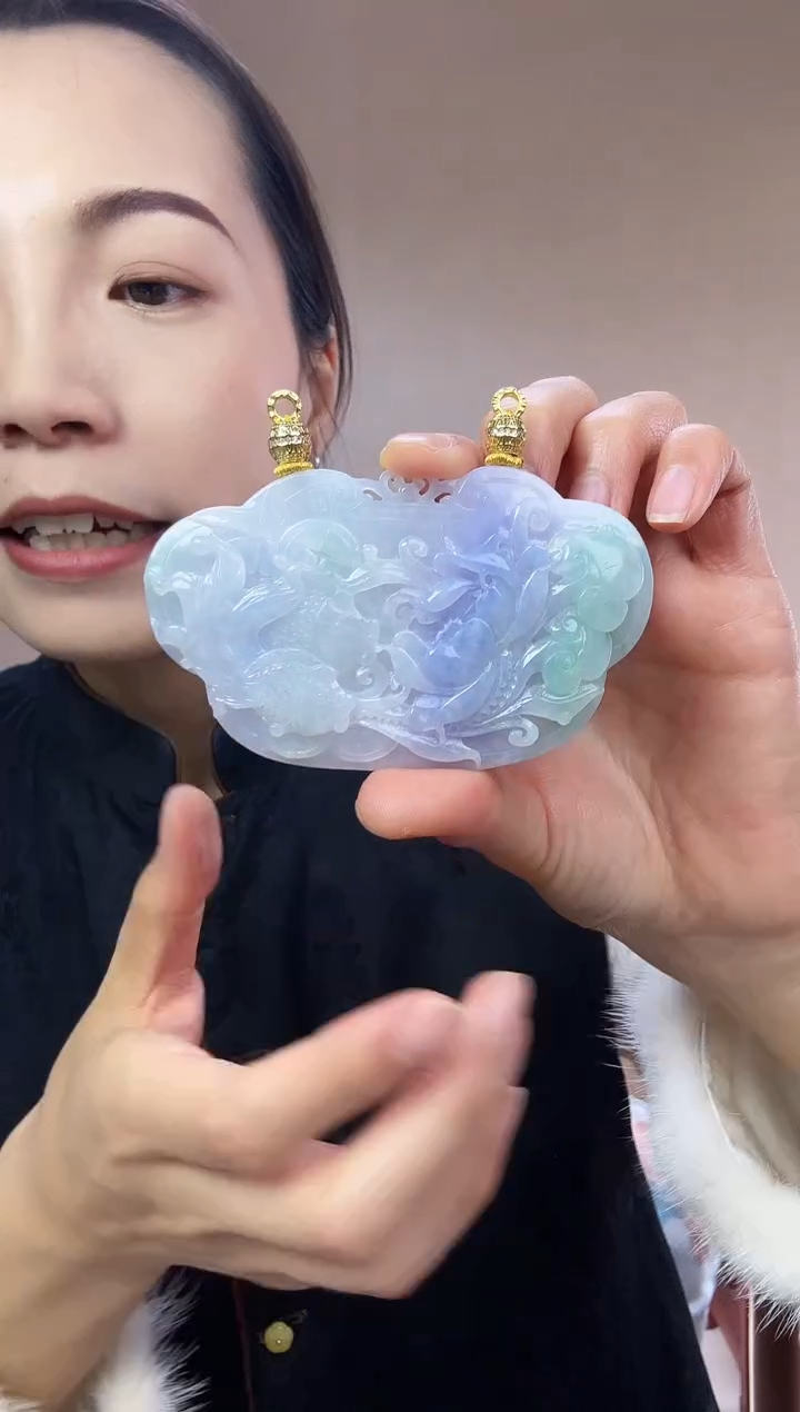 【闪购商品】翡翠颈饰未镶嵌特色原创翡翠颈饰