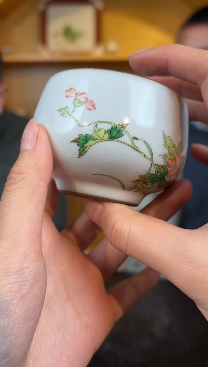 【闪购商品】杯子B21【人间瓷画】《廖志远》