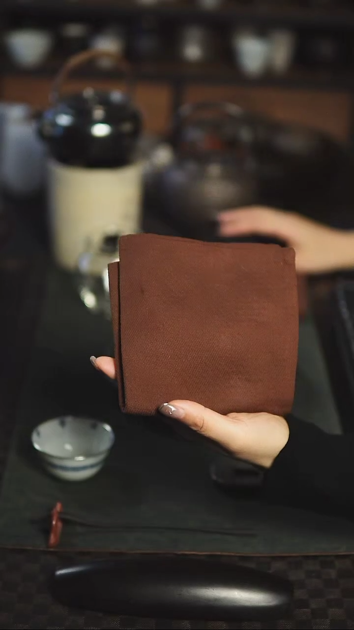 【闪购商品】几席之上 纯棉茶巾25*25