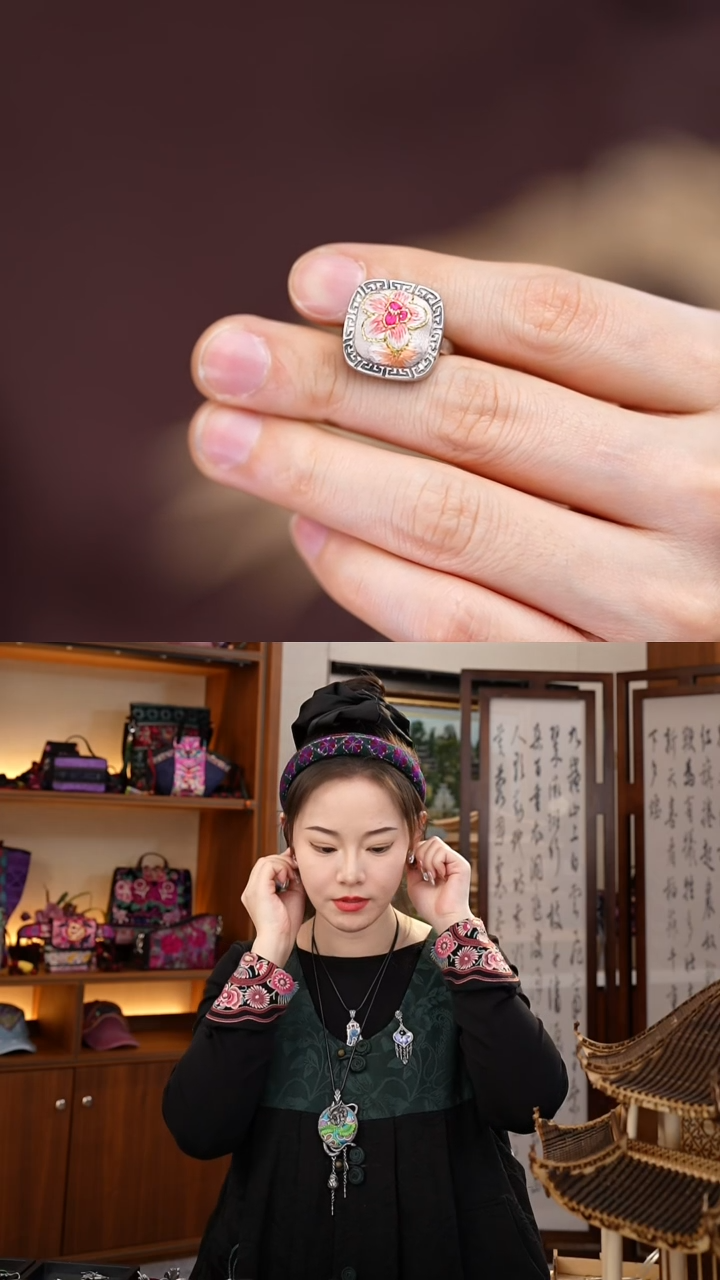 【闪购商品】刺绣黔东南苗族刺绣A738