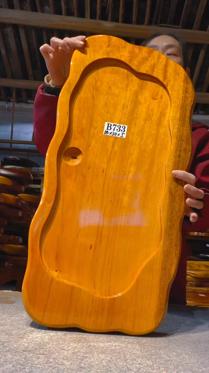 【闪购商品】实木茶盘 一物一拍（不含配件）