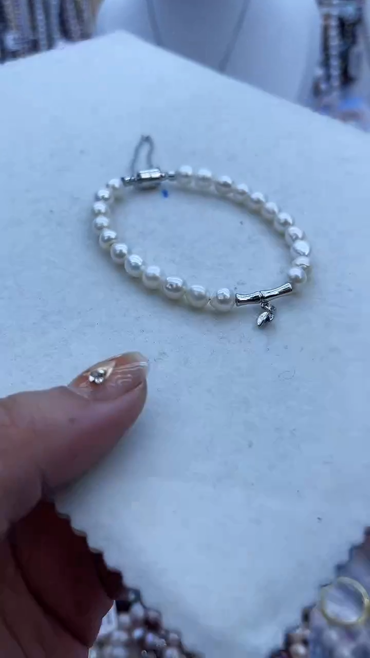 【闪购商品】淡水珍珠手链未镶嵌987