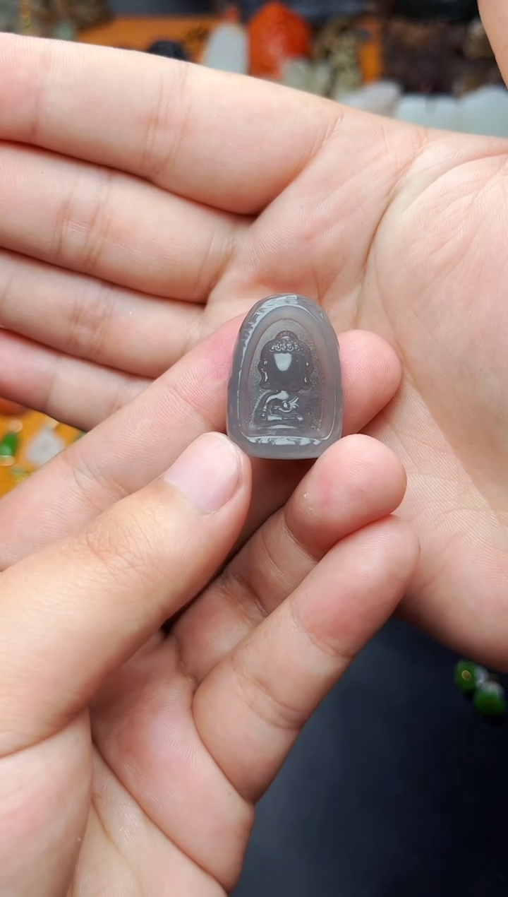 【闪购商品】和田玉颈饰未镶嵌宝宝佛01