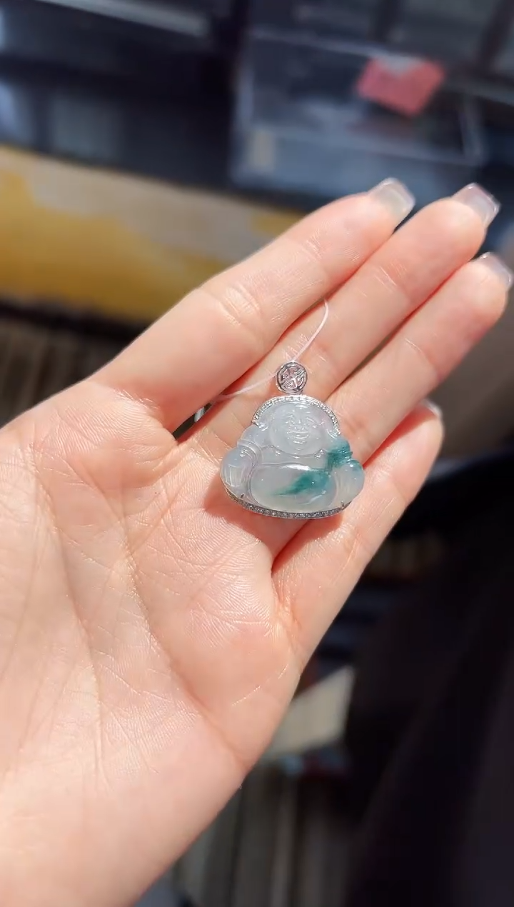 【闪购商品】翡翠颈饰18K金镶嵌DFZ0202-104