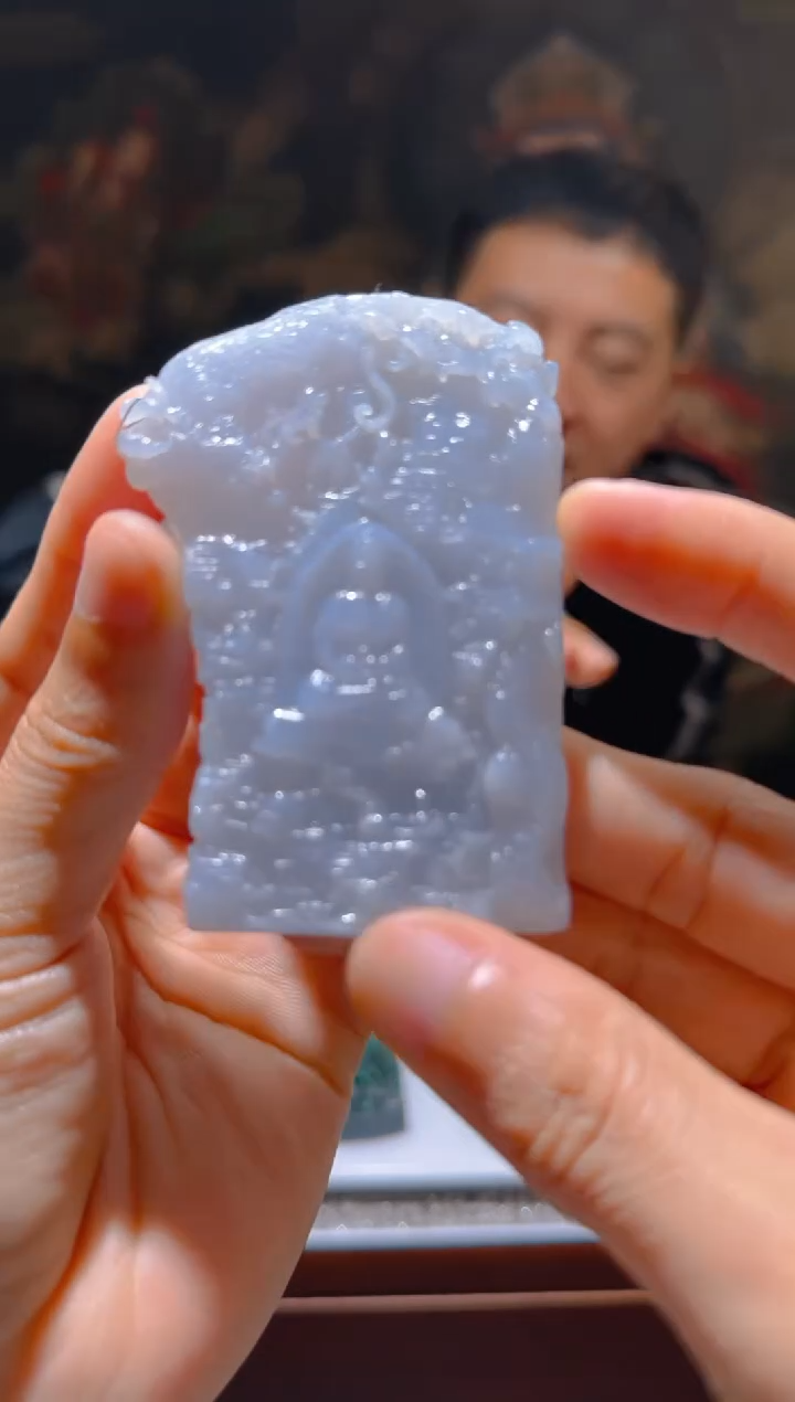 【闪购商品】定制翡翠未镶嵌L-@@QJSX308075