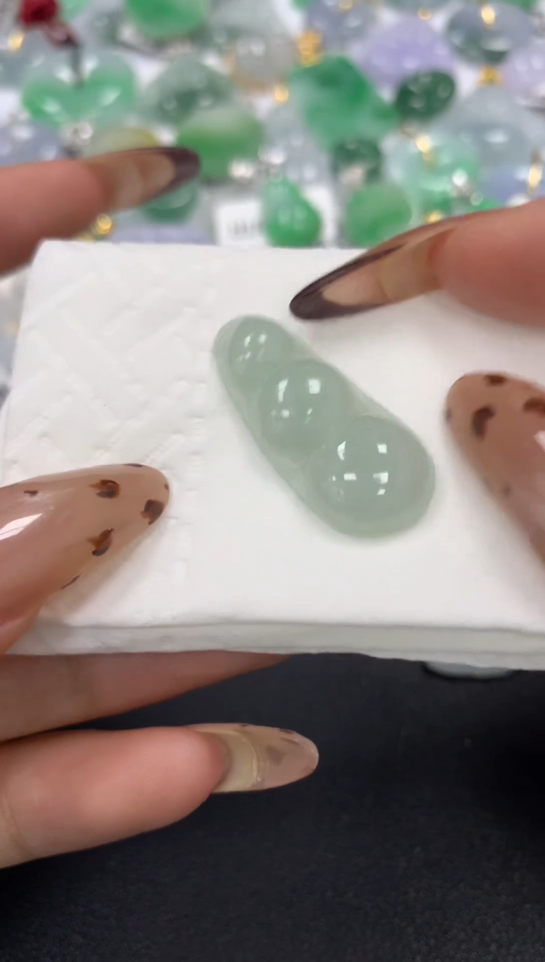 颈饰未镶嵌翡翠a货假一赔三支持复检百元上9元证书费自理