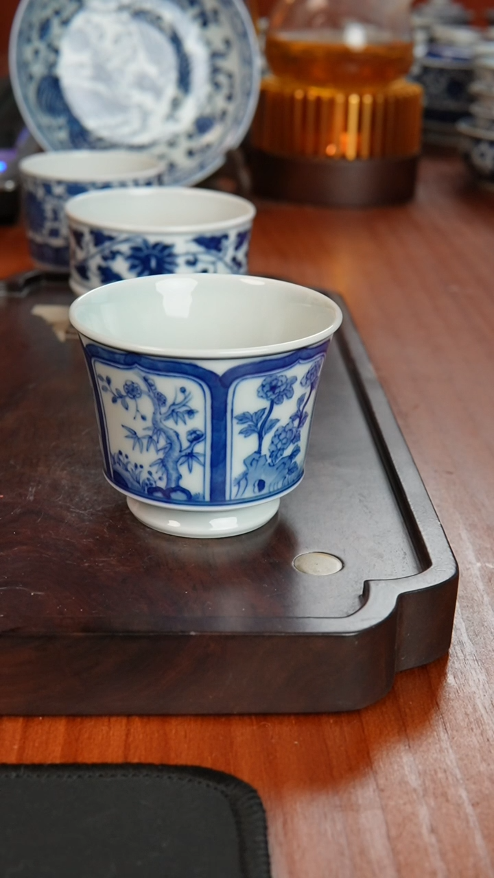【闪购商品】景德镇镹曰陶柴窑手工手绘茶具
