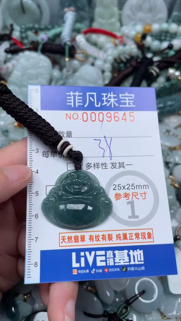 【闪购商品】翡翠颈饰未镶嵌00..9645