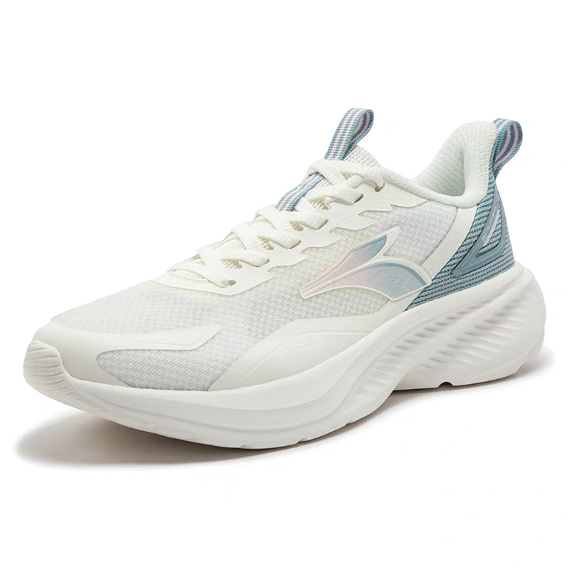 C  361° 男女跑鞋防滑耐磨缓震回弹网面透气舒适百搭简约潮流慢跑