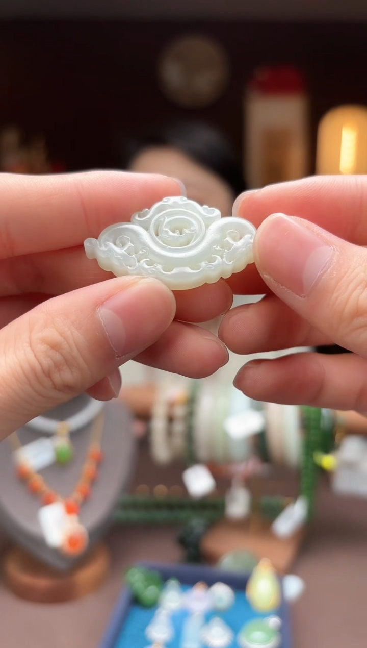 【闪购商品】和田玉C14【仿古龙凤】未镶嵌-