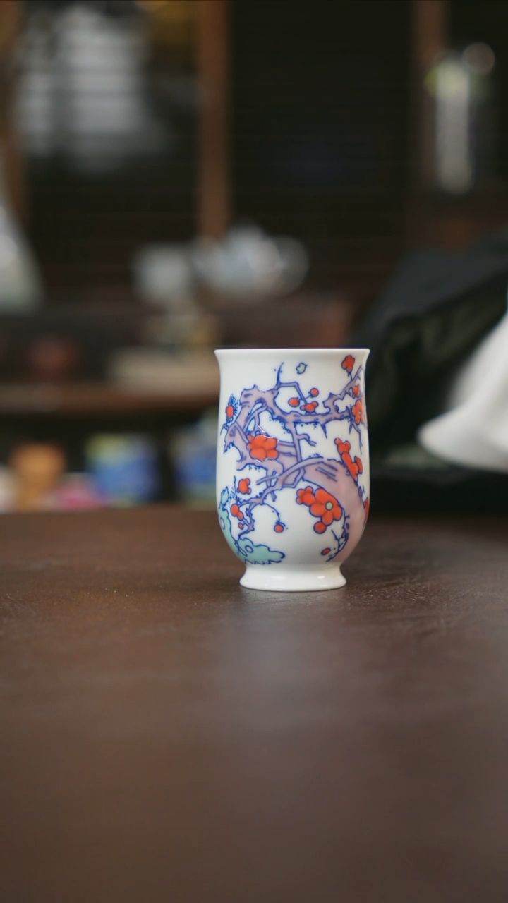 【闪购商品】杯景德镇陶瓷杯碗柴烧多人