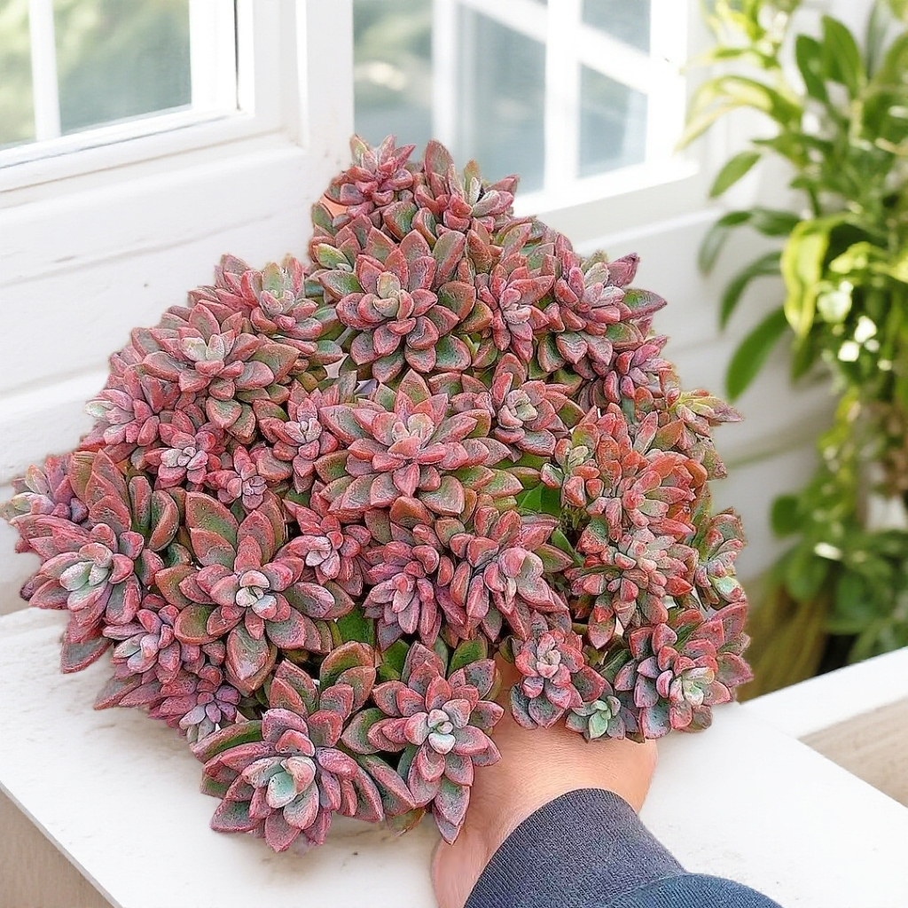 紫心带盆  灵峰多肉净化空气