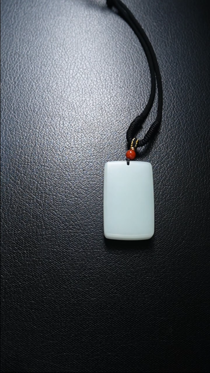 【闪购商品】和田玉颈饰未镶嵌无事牌