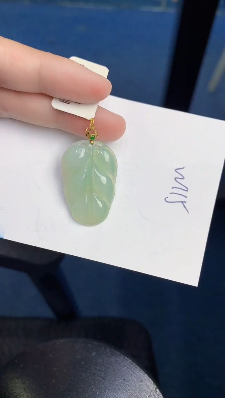 【闪购商品】翡翠颈饰18K金镶嵌000000000