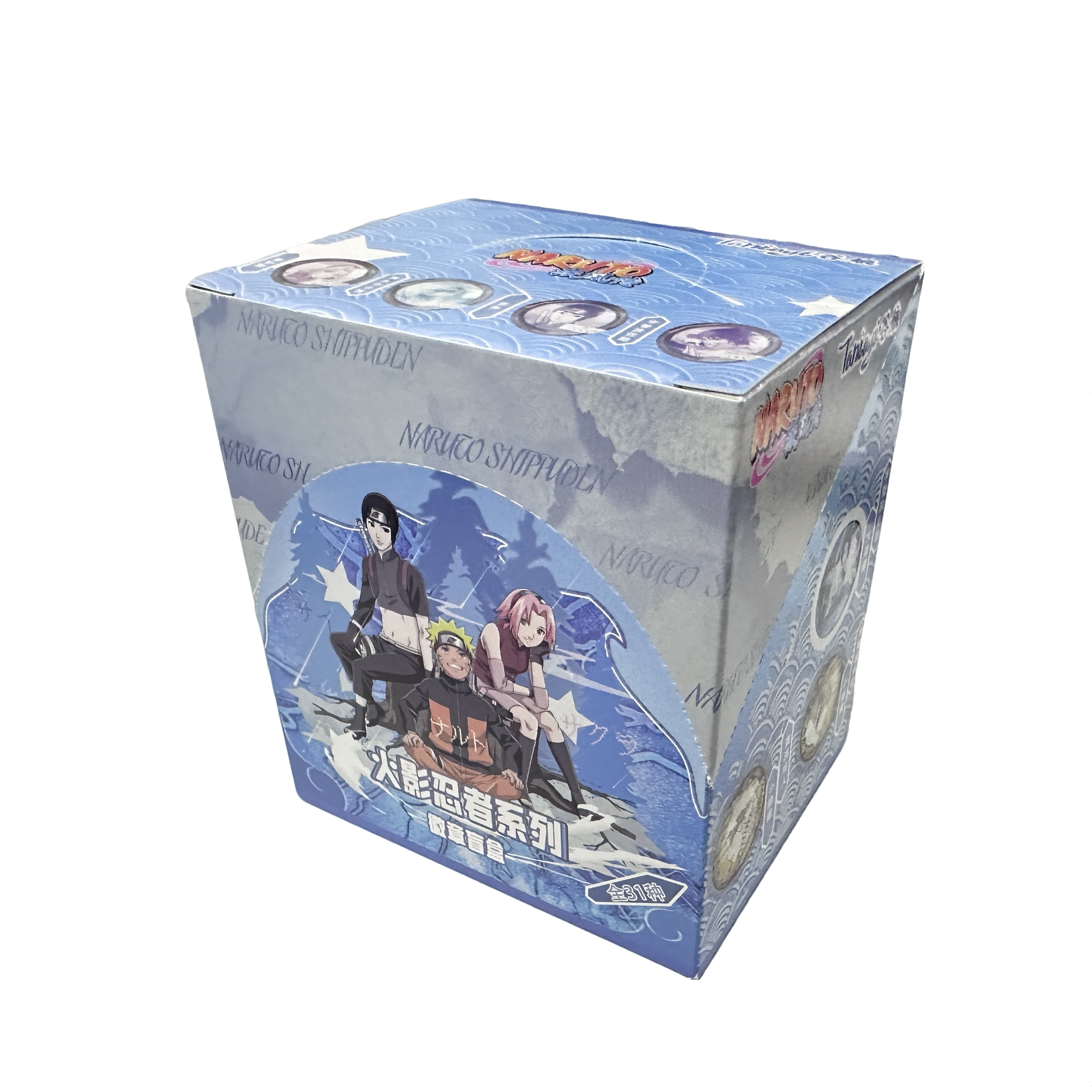 【谷娘三弹】正版授权 火影忍者徽章吧唧隐藏角色盲盒（代拆）