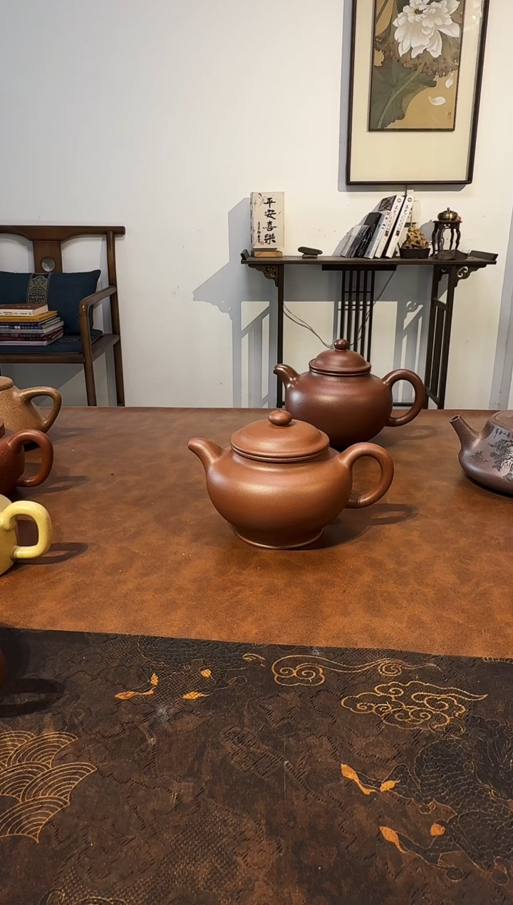 茶壶紫砂三****料全手工掇之