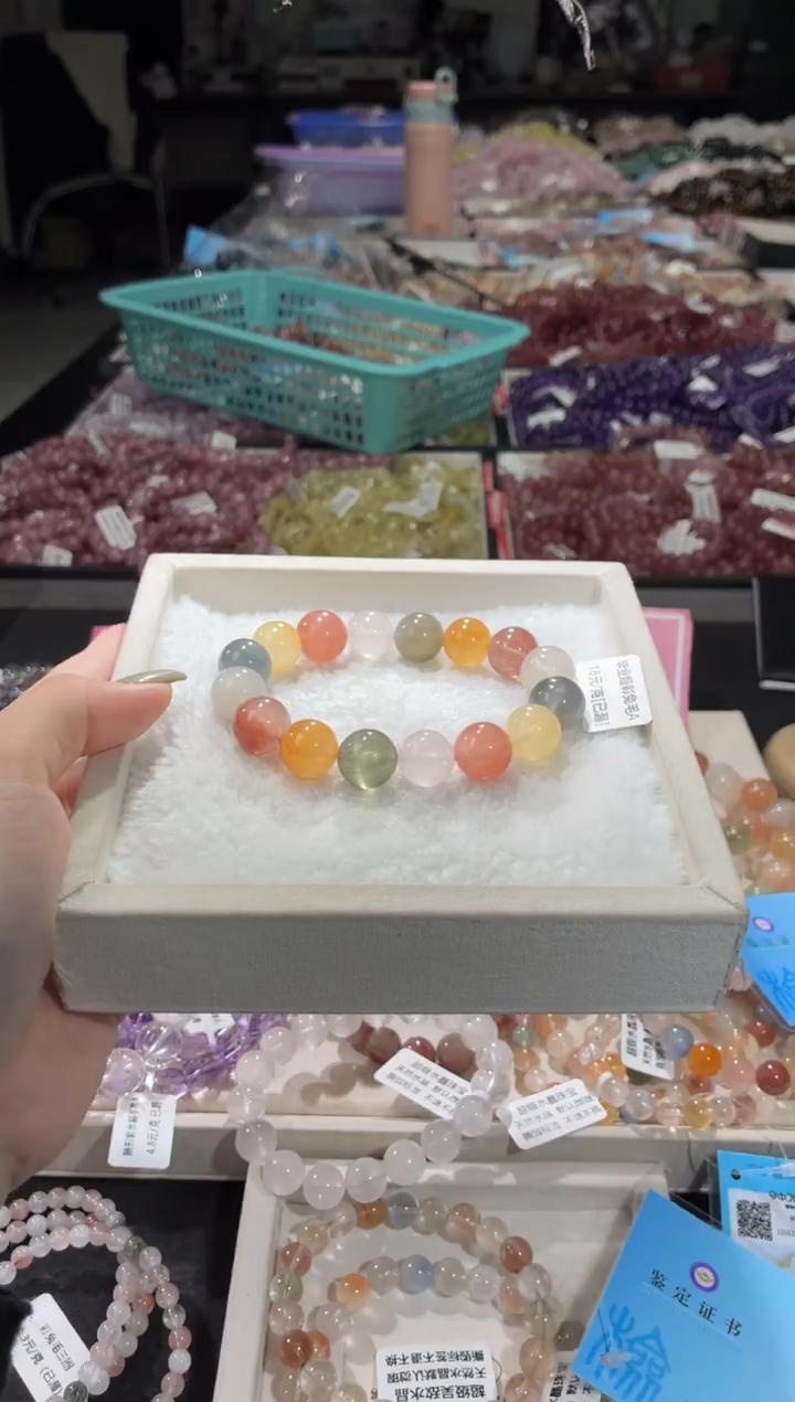 未镶嵌手链水晶458号 多样性发一R  13+