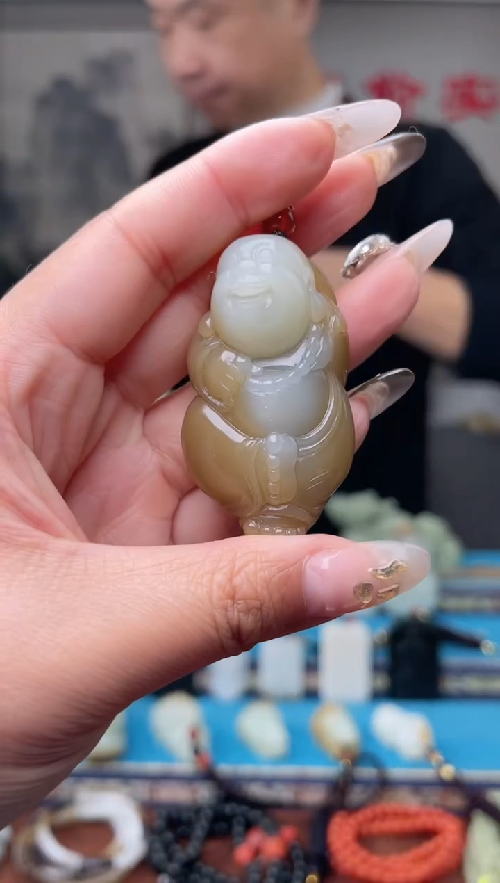 【闪购商品】和田玉挂件未镶嵌1