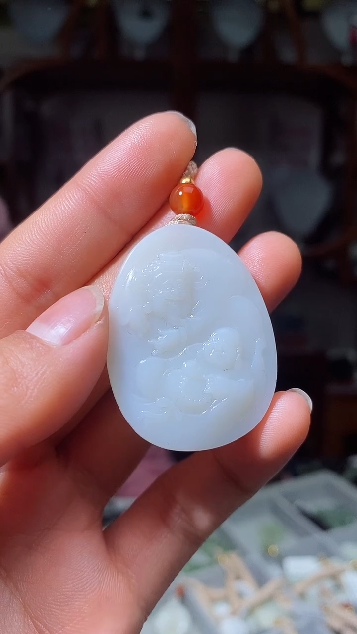 【闪购商品】和田玉挂件未镶嵌1