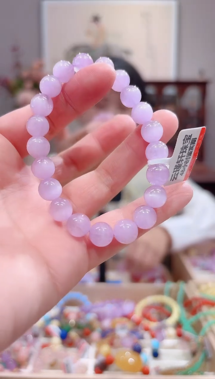 【闪购商品】锂辉石手串未镶嵌设计款珠串