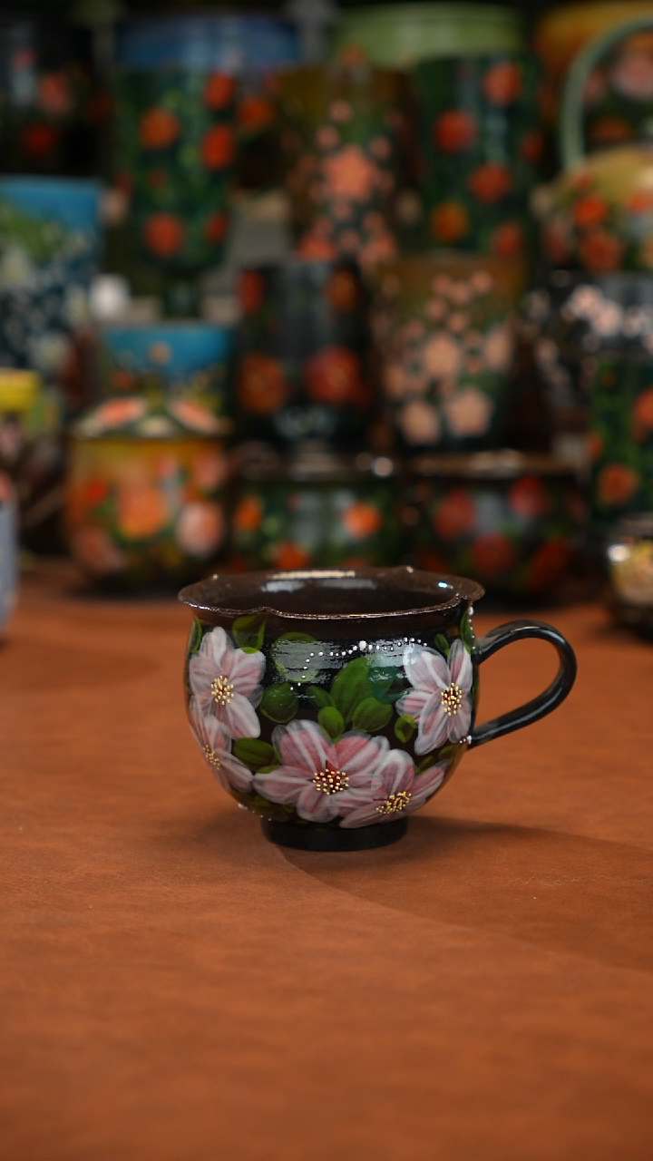 油画   釉下彩   杯子