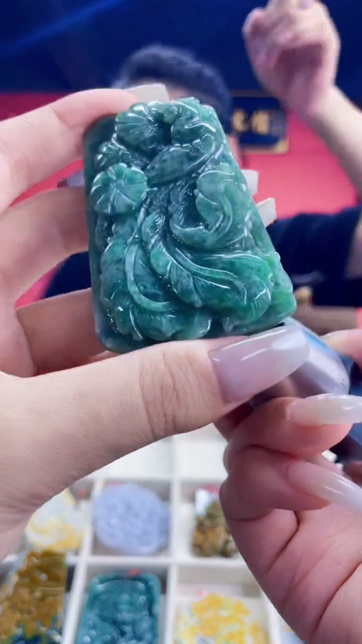 定制翡翠未镶嵌毛货翡翠BM020