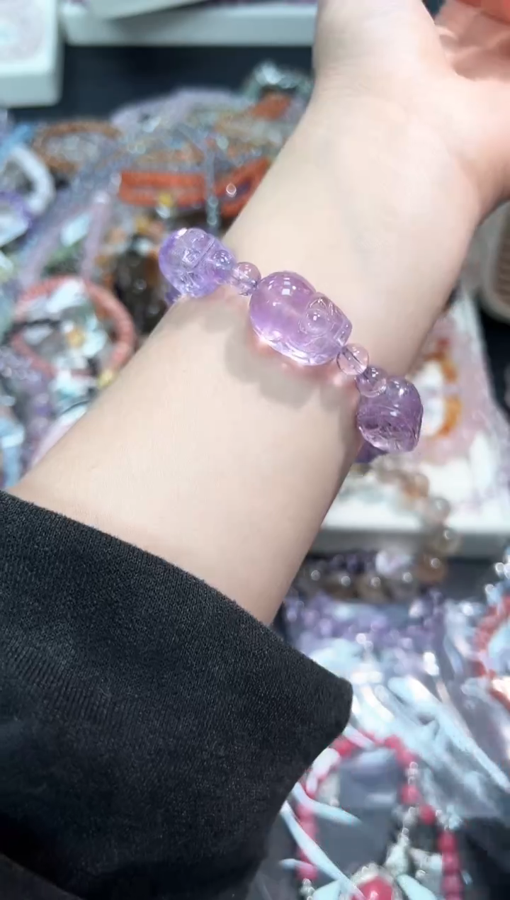 【闪购商品】水晶手串未镶嵌13L多样性发其一/1条默认微瑕