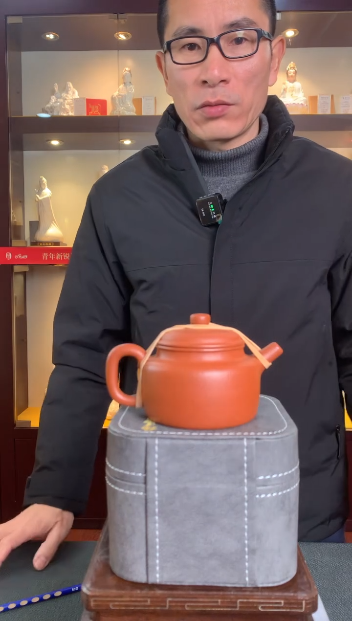 【闪购商品】摆件紫砂壶 德钟壶  降坡泥