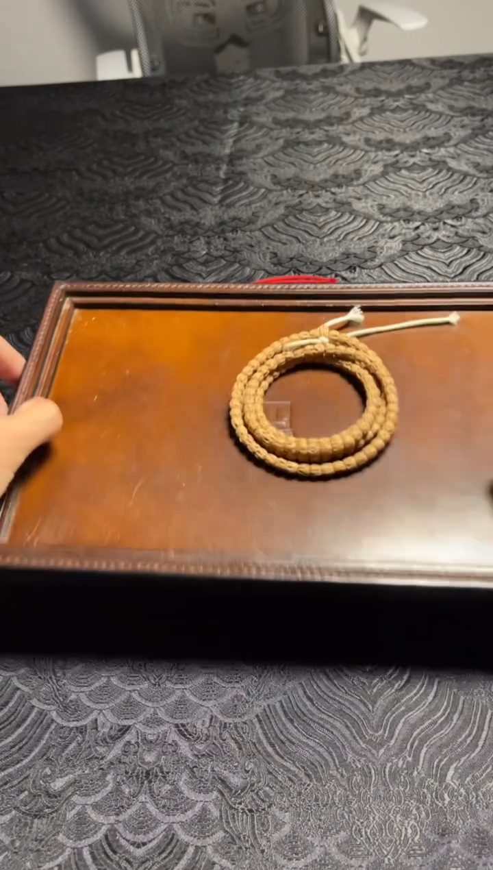 手串柏香籽/百香籽小鱼出品--龙鳞方块顺