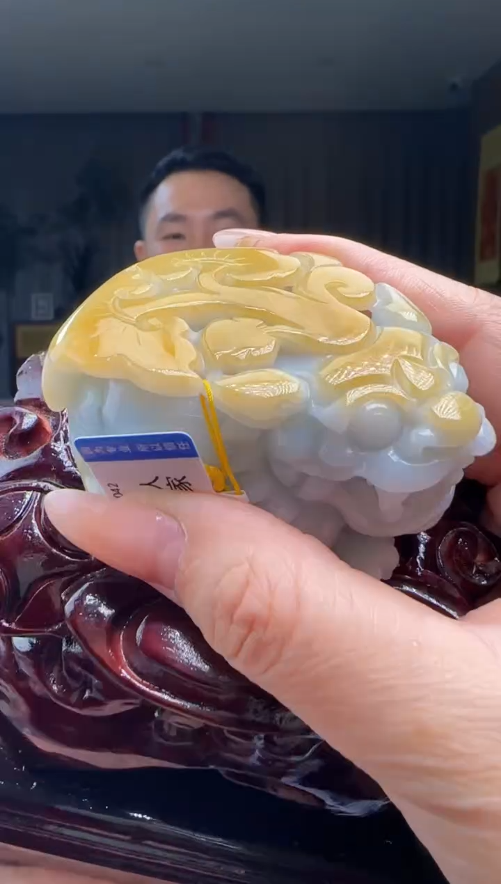 【闪购商品】翡翠摆件未镶嵌YJ@@960Q3J10907