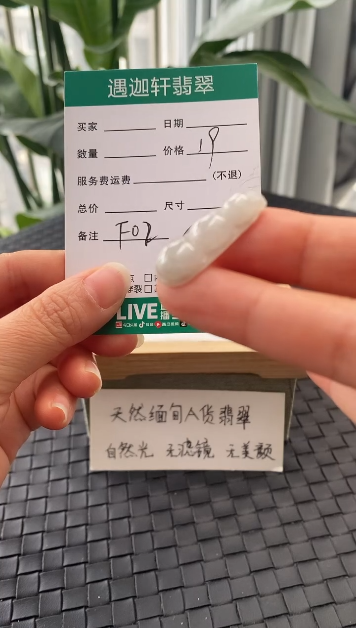 吊坠(不含链)未镶嵌翡翠F02