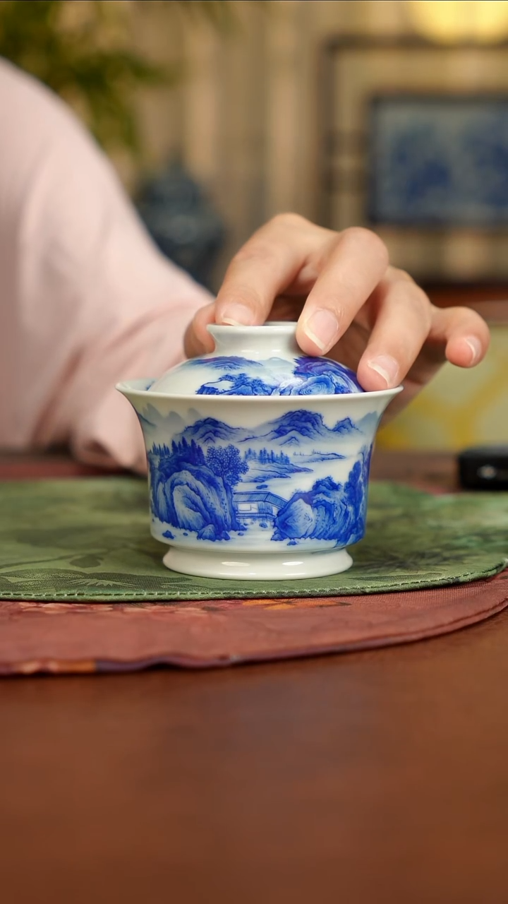 杯子【昱清】柴窑景德镇手工茶器11111