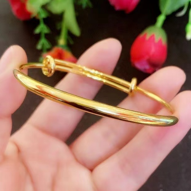 C106 光面传承推拉女镯