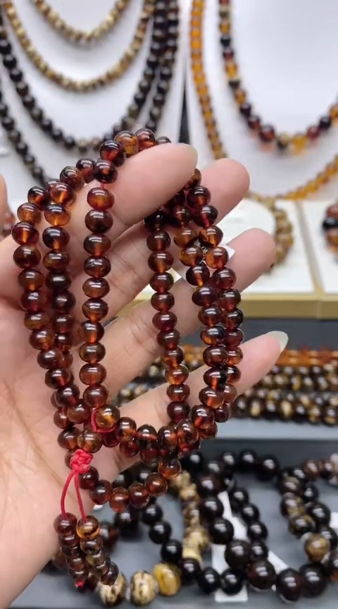 【闪购商品】琥珀颈饰未镶嵌6琥珀