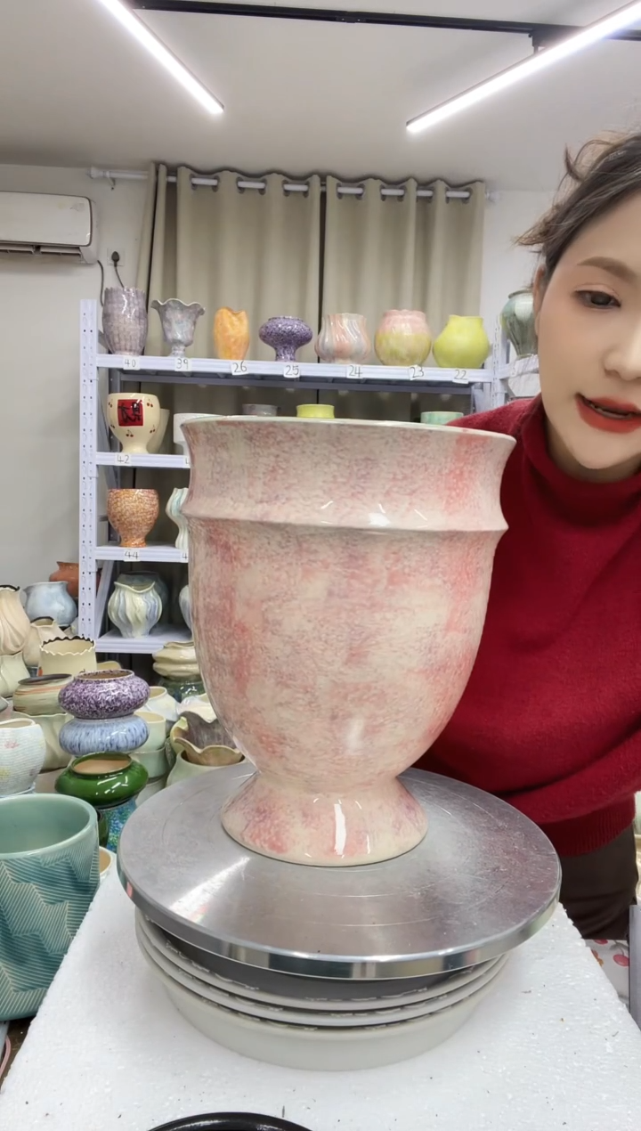 【1.3】花盆尺寸高： 28口：25