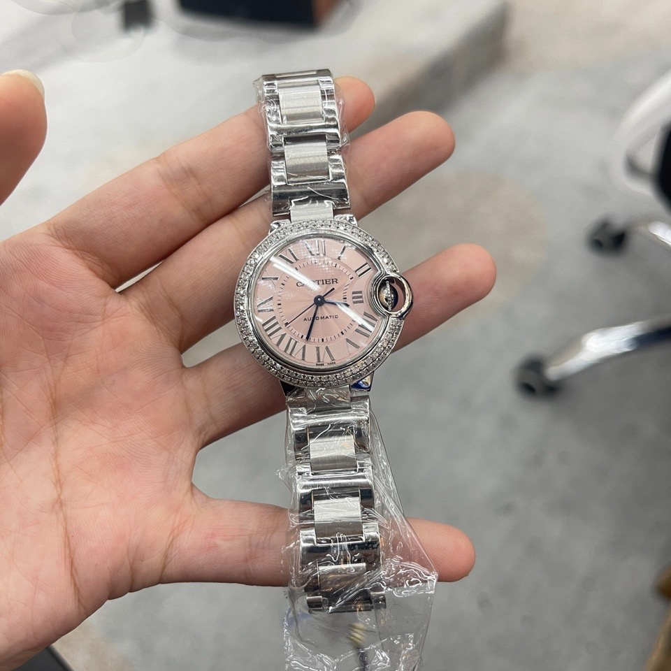 99新 Cartier/卡地亚 表展/蓝气球系列W6920100后圈钻/WHT027055