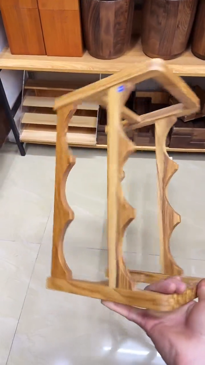 橄榄木红酒架不退不换