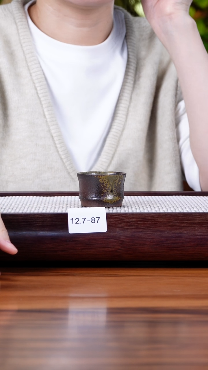 茶壶紫砂冰**下12.7-87 柴烧杯