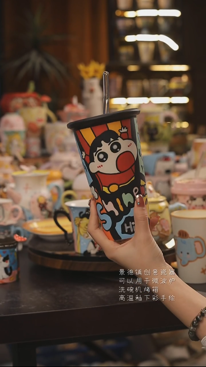 景德镇釉下彩绘设计师款式陶瓷