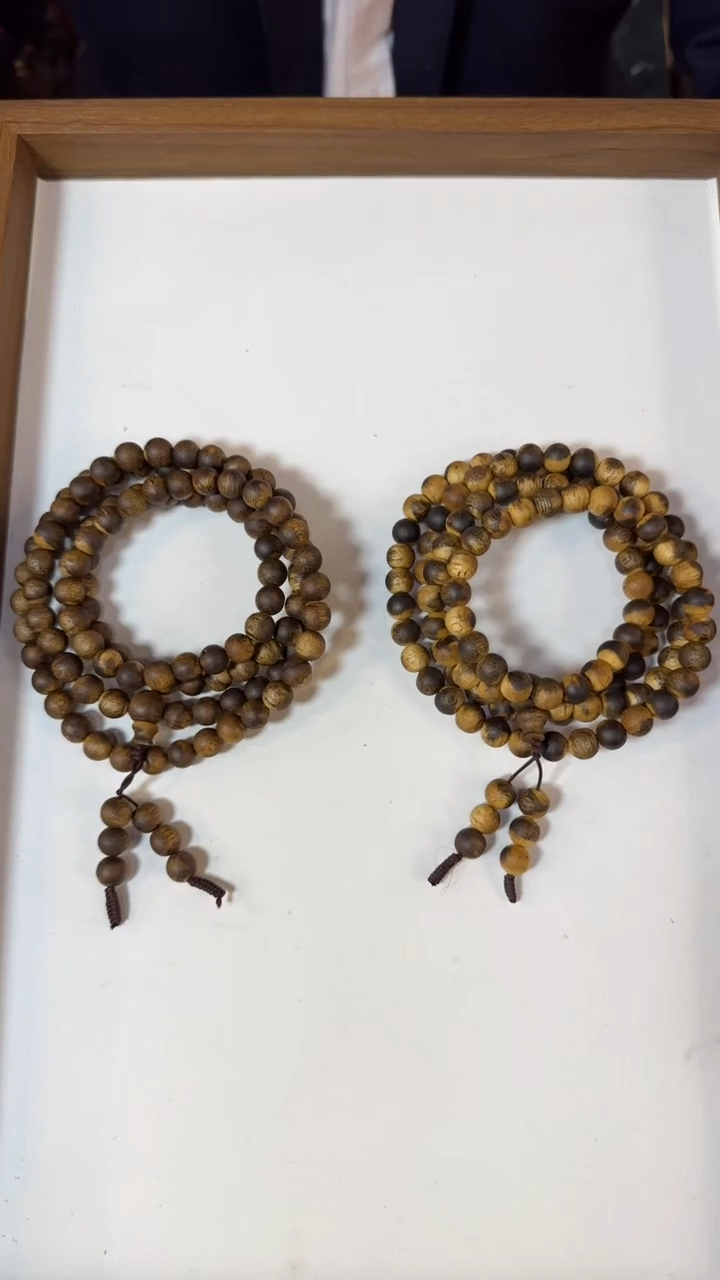 【闪购商品】沉香手串451024奇楠0.8花珠多样性发其一