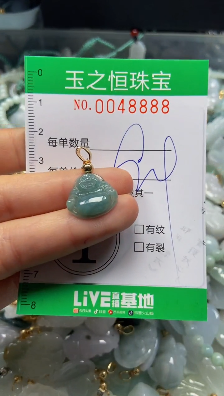 【闪购商品】翡翠颈饰未镶嵌闪购0048888