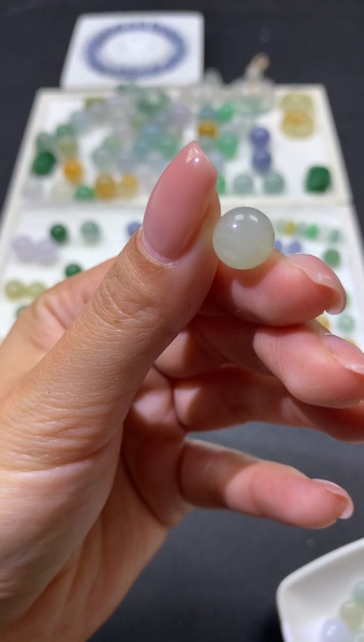 【闪购商品】定制翡翠未镶嵌珠14