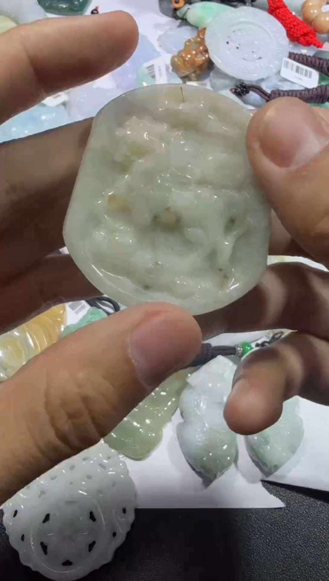 【闪购商品】翡翠颈饰未镶嵌00007654