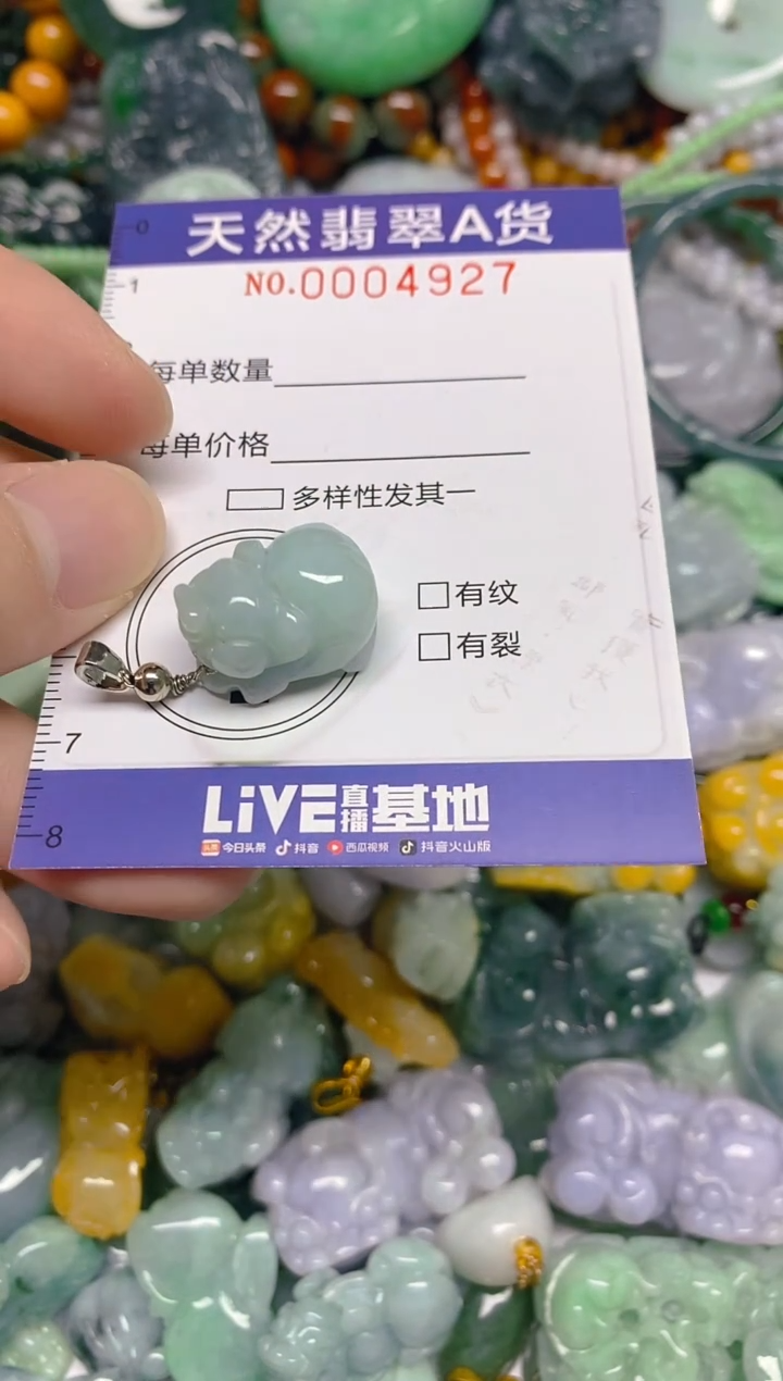 颈饰未镶嵌翡翠0004927