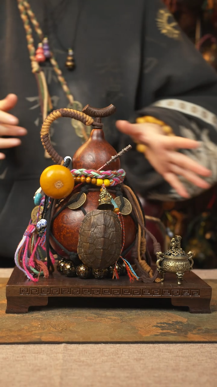 【闪购商品】253大漆葫芦一物一拍记葫堂出品