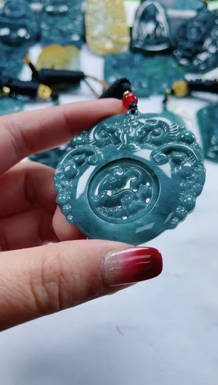 【闪购商品】翡翠颈饰未镶嵌多样性发货一件发货-三羊开泰