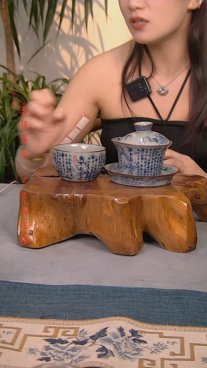 简装家用款2件套 老陶泥开片纹陶瓷茶具